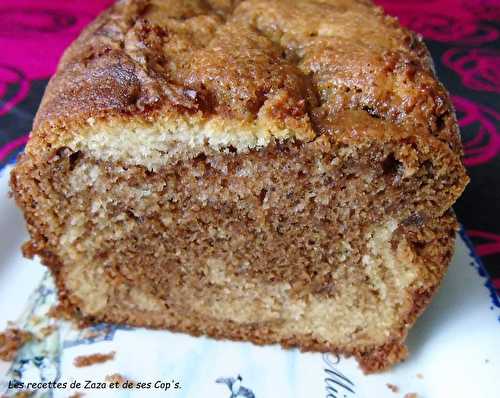 Marbré au praliné et à la vanille