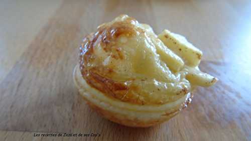 Minis Tartelettes à la pomme et à la Cannelle - Les recettes de Zaza .