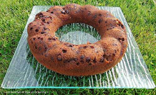 Moelleux à la vanille aux pépites de chocolat noir