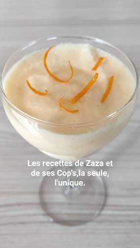 Mousse à l'orange