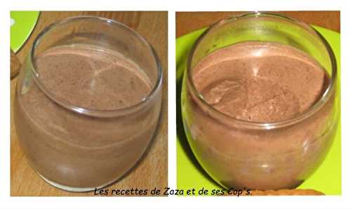 Mousse aux 2 chocolats