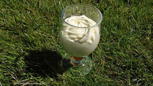 Mousse chocolat blanc Amandes