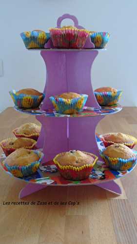 Muffins aux pépites de chocolat