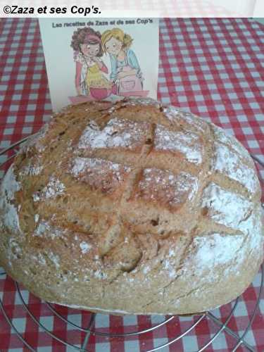 Pain de Campagne cuit en cocotte Tupp'