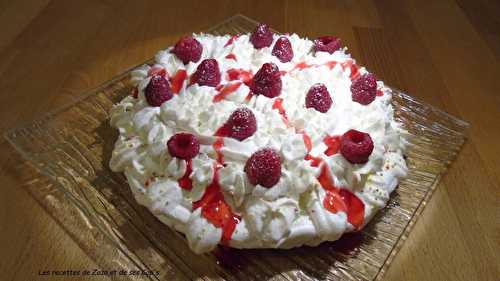 Pavlova Framboises