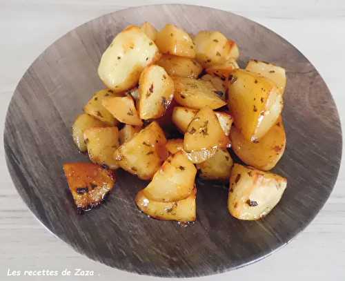 Pommes de terre persillées au four