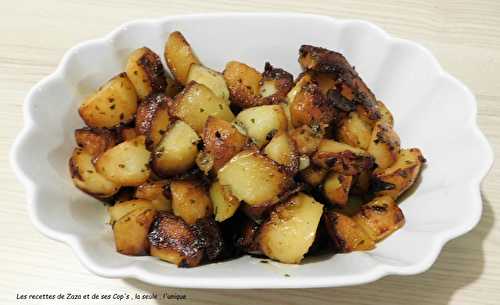 Pommes de terre sautées à l'ail au Cookéo