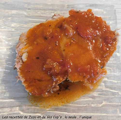 Rôti de porc à la tomate au Cookéo