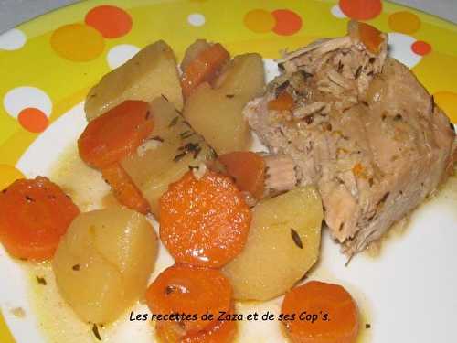 Rôti de porc en Mijoteuse - Les recettes de Zaza .