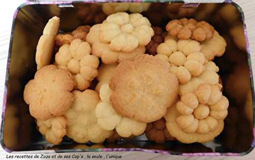 Sablés à la vanille à la presse à biscuits