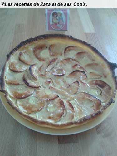 Tarte aux pommes de Zaza.