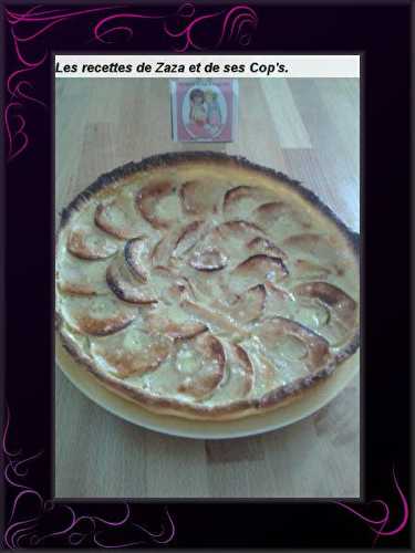 Tarte aux pommes de Zaza.