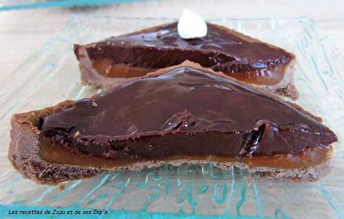 Tartelettes au chocolat et caramel au beurre salé