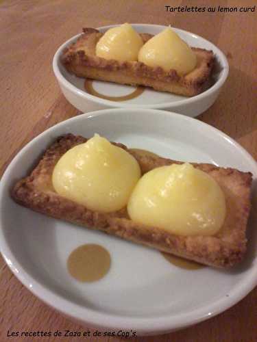 Tartelettes au Lemon Curd