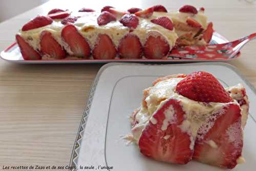 "Tiramisù" aux fraises