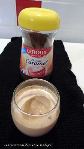 Yaourts à la chicorée caramel #Chicorée Leroux