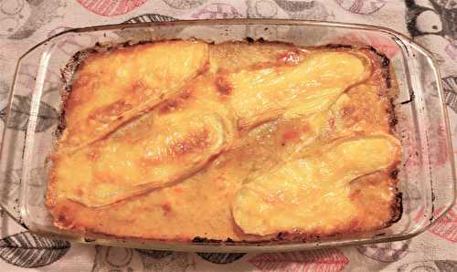 Tartiflette de Chou fleur , carottes et pommes de terre