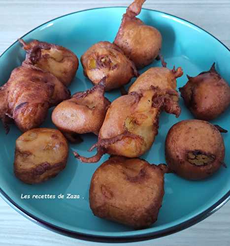 Beignets au rhum à la banane