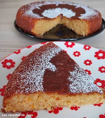 Gâteau moelleux à l'orange - Les recettes de Zaza .