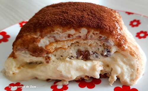 Tiramisu aux petits beurre - Les recettes de Zaza .