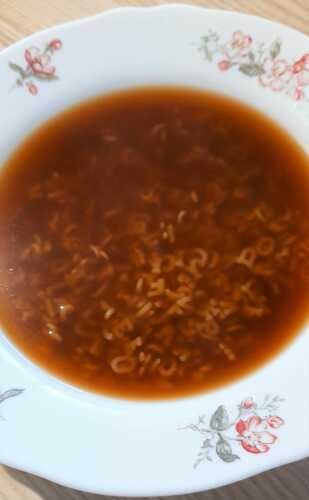 Soupe aux lettres au viandox