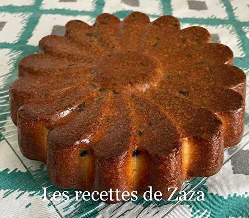 Gâteau facile à la vanille et aux pépites de chocolat