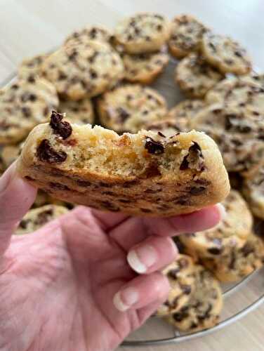 Cookies croquants fondants gourmands