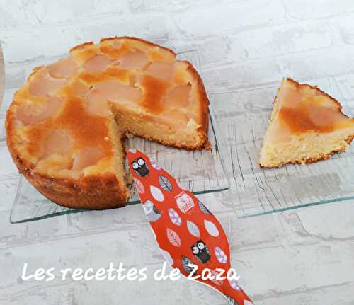 Gâteau moelleux aux poires