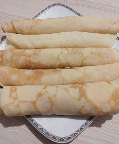 Crêpes au citron