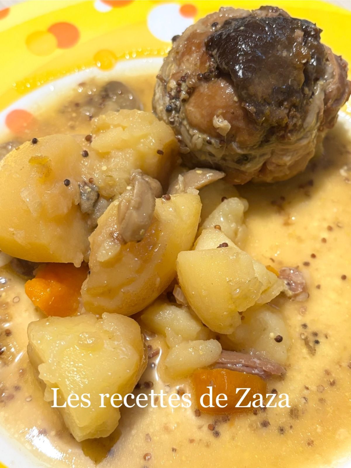 Paupiettes de lapin à la diable au Cookeo
