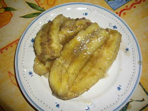 Bananes flambées