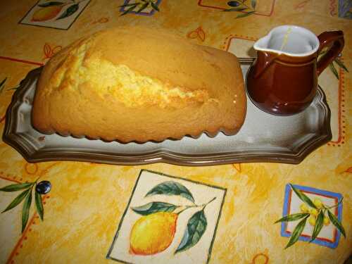 Cake au citron et au miel - Les recettes faciles de Titine