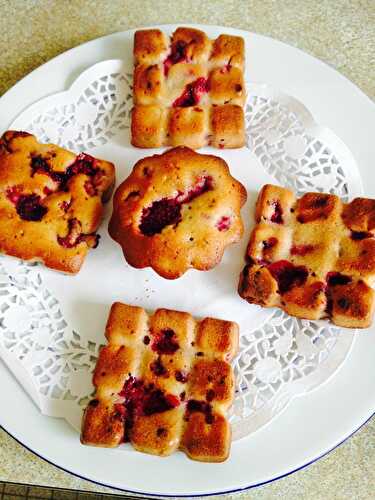 Clafoutis aux framboises et liqueur de lavande