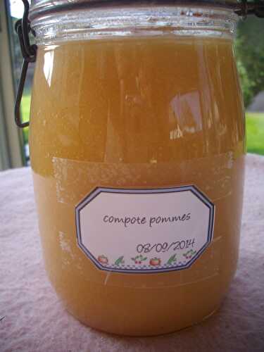 Compote de pommes