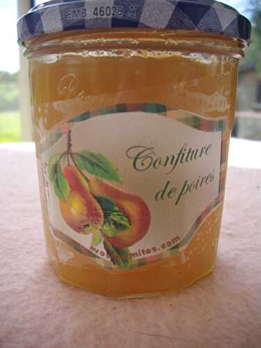 Confiture de poires