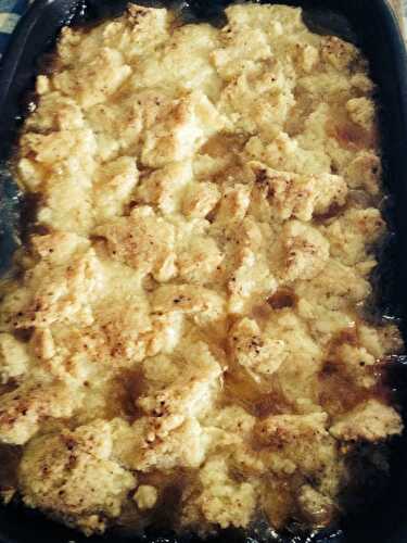 Crumble aux pommes