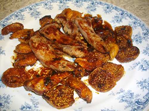 Filets de canard aux figues