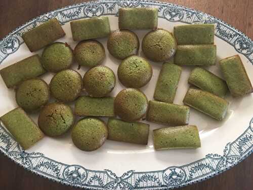 Financiers au thé matcha