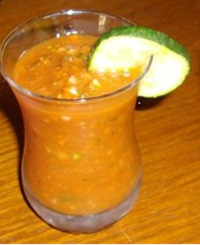 Gaspacho en verrines