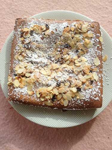 Gâteau aux amandes et à l'orange