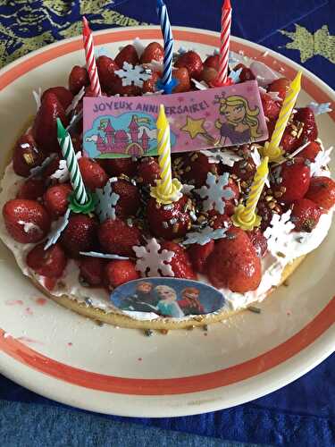 Gâteau d'anniversaire de Maëlys