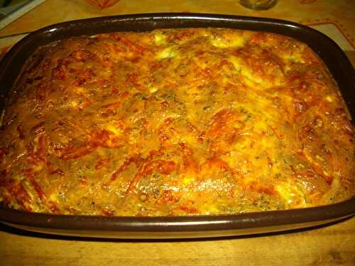 Gratin de courgettes aux herbes de Provence