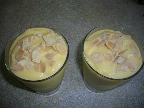 Mousse de mangue lait de coco