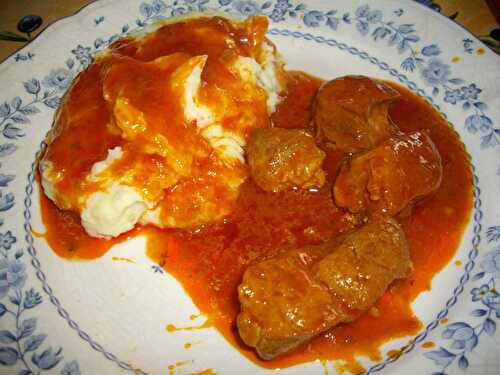 Sauté de porc à la tomate - Les recettes faciles de Titine