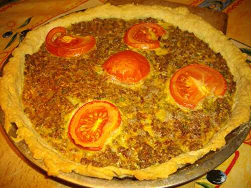 Tarte à la viande (ou comment finir les restes)