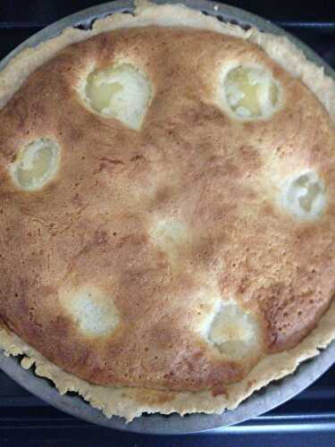 Tarte amandine aux poires (chef Damien)