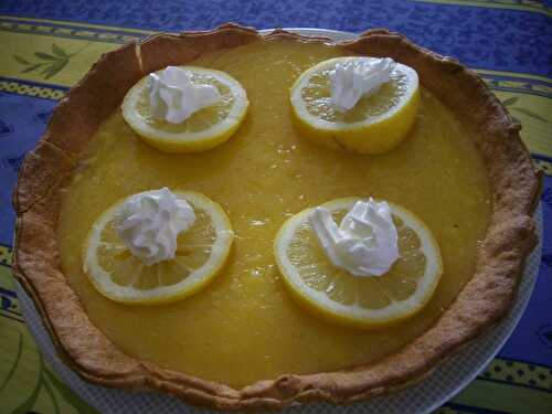 Tarte au citron facile