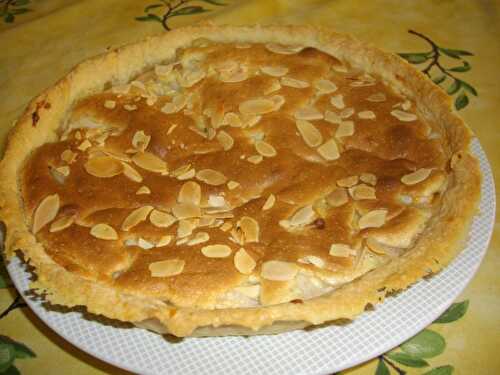 Tarte aux poires à la frangipane