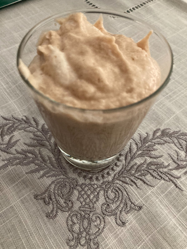 Mousse à la crème de marrons