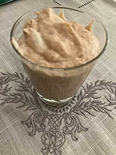 Mousse à la crème de marrons